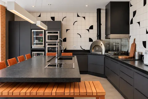 Lazer &mdash; Cozinha Gourmet com Forno de Pizza, Churrasqueira e Ilha em Granito